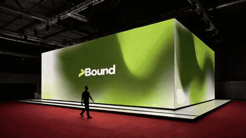 Beyond Bound experiential booth loop