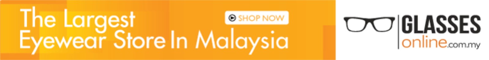 GlassesOnline largest eyewear store leaderboard banner