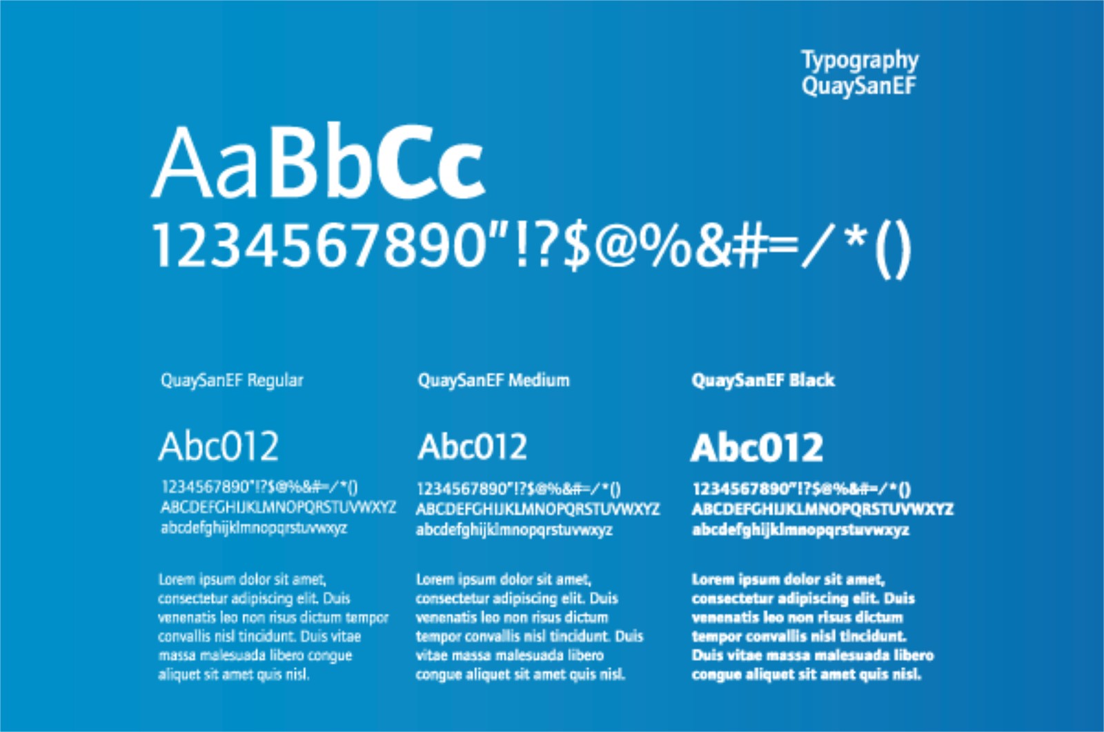 Stainless Records typography specimen
